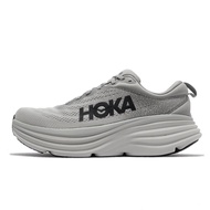 H-0-K-A Jogging Shoes Bondi 8 4E Ultra Wide Last Gray Black White Thick-Soled Men's Ro Running Sport