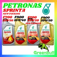 Petronas 4T F900 10W40 FULLY SYNTHETIC /F900 10W50 FULLY SYNTHETIC MINYAK HITAM / F700 15w50 SEMI SY