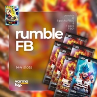[LIVE RIP] [JPN] DBS Rumble 6 Packs - FB01/FB02