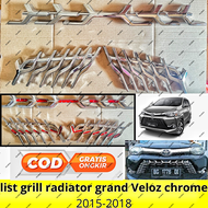 grill depan all new Avanza Veloz 2015 2016 2017 2018 front grill radiator trim chrome