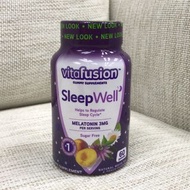 現貨包順豐- 美國Vitafusion SleepWell褪黑素片睡眠咀嚼軟糖(60粒)