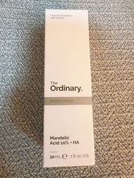 [全新連盒] The Ordinary Mandelic Acid 10% + HA Serum 杏仁酸 (30ml)