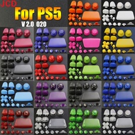 JCD 1set V2 2.0 For PS5 V2.0 020 Controller D-pad Share Buttons Kit Key Replacement Shell Case Cover