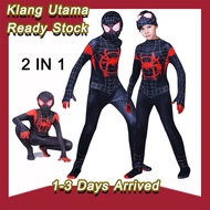 [Malaysia] 2 IN 1 ready stock murah fitrhino marvel legends remote pretend play terbang spiderman costum kostum spider-man baju set superhero hero cosplay costume child children budak lelaki anak kanak kanak clothes clothing suit kids boy anime outwear