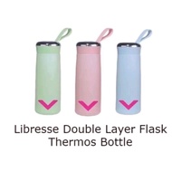 Libresse Glass Water Flask Tumbler gift Botol simpanan air minuman bekas air kaca