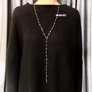 Y2K VINTAGE LONG NECKLACE Y2K Necklace || HIJAB AND NON-HIJAB KALCER NECKLACE