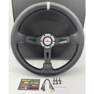 Momo Steering Wheel With Japan Logo Size 13’5 Deep Steering Wheel 13070