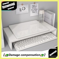 Desktop Laptop Riser Dormitory Essentials Office Desktop Monitor Desk Organizer Storage