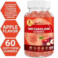 Biofinest Metabolism Gummy Supplement - Apple Cider Vinegar Vitamin B - Weight Loss Detox Energy Fat