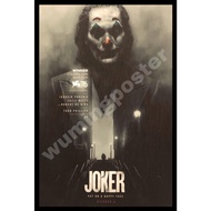(LIMITED STOCK) Home decoration DC Movie Joker(Joker On Behance) small framed with lamination