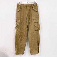 古著Abercrombie & Fitch 工裝褲，米色，2 碼