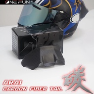 Helmet Spoiler Tail For ARAI RX7X RX-7X VZ-Ram VZ RAM RX7V RX7 GP Spoiler Helmet RX7X Spoiler Carbon