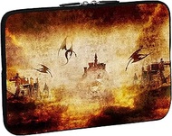 PEDEA Designer Protective Notebook Bag up to 13.3 Inches (33.7 cm) Dragon's Castle