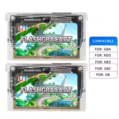 FLASHGBACART Superchis GBA Superchis Prime+ V2.0 Chis Flash GBA CART Retro Game Emulator Compatible 