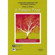 Buku Teks Komsas A Poison Tree Form 4 & 5 Literature Component Textbook