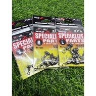 PROZ PZ688SS STAINLESS STEEL 3 WAY FISHING SWIVEL PRO-Z