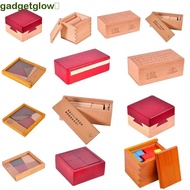 GADGETGLOW​ Wooden Brain Teaser Puzzle, Unlock Luban Lock IQ Puzzle Mind Brain Teaser, Brain Teaser 