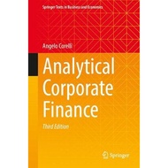 Analytical Corporate Finance Third Edition BOOK