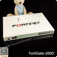 FortiGate 200D Fortinet 飛塔防火墻 千兆 支持200人上網 16電口 可開發票