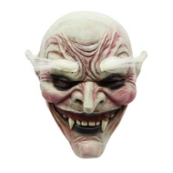 Halloween Mask Horror Latex Ghost Mask Party White Eyebrow Funny Scary Ghost Mask Zombie Ghost Mask