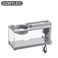 Small Betta Fish Tank Mini Aquarium Tank Starter Kit USB Mute Filter Landscape Fish Tank For Small S