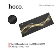 Tấm lót bàn phím và chuột Hoco GM22 chất liệu cao su + vải cao cấp