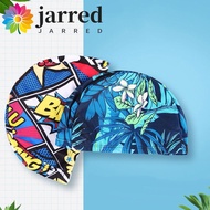 JARRED Swimwear Hats Fabric Sports Men&Women Sports Swim Pool Calico Swim Cap Diving Hat Ear Protect