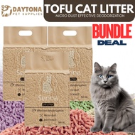6L Serina Cat Litter Tofu Cat Litter Flushable Cat Litter Deodorizer
