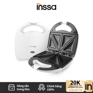 INSSA Máy làm bánh sandwich công suất cao 800W bữa sáng mì máy nướng bánh quế gia dụng  đa chức năng
