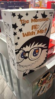 Labubu the monsters flip with me 公仔