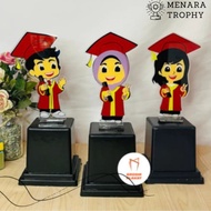 Custom Acrylic Graduation Trophy - Award Trophy