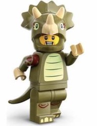 【積木2010】樂高 LEGO 71045 三角龍 恐龍人 恐龍裝 / 全新已拆盒 / 第25代人偶包 (8)
