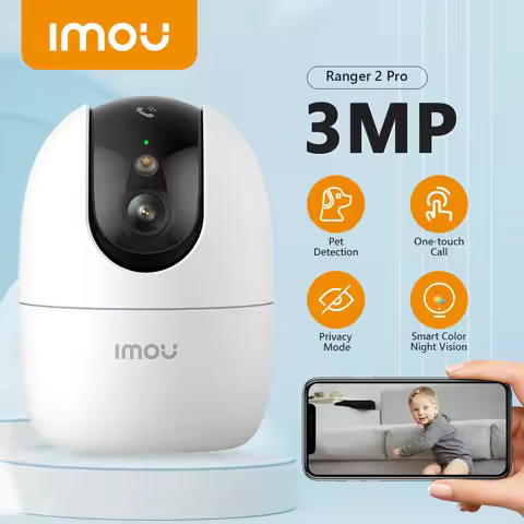 IMOU Ranger 2 Pro 3MP IP Camera 360 Rotate Human Detection Night Vision Security Surveillance Wifi B