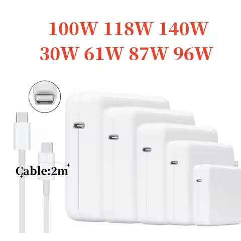 30W 61W 87W PD USB-C Notebook Laptops Power Adapter Type-C Fast Charger For MacBook Pro 12 inch 13 i