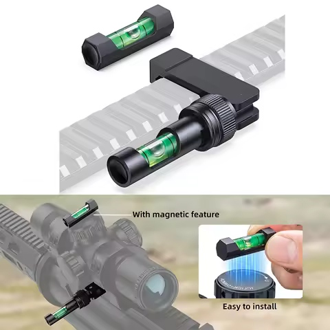 EZshoot Scope Leveling Kit with a Magnetic Base Optics Riflescop Level Foldable Scope Level Anti-Can