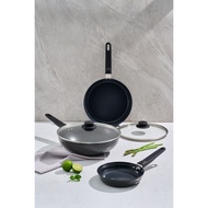 Zwilling Motion Plus Ceramic Frypan (20cm & 26cm) & Wok (30cm)