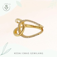 [Kedai Emas Gemilang] 200847 {YS} Diamond Gold Ring (13) (3.69G) [585 Gold]
