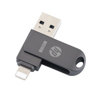 HP 2-In-1 OTG แฟลชไดร์ฟ USB 1TB 2TB Pendrive USB แท่งสำหรับ iPhone 14/13/12/11/7 /Ipad