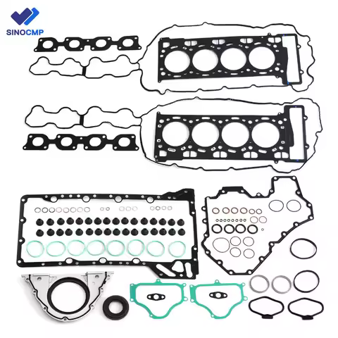 11128008122,11140149405,11147512100,11148483798 Engine Overhaul Gasket Set For BMW 550i 750Li X5 X6 