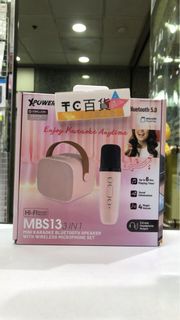 XPower MBS13 3合1迷你卡拉OK藍牙喇叭連麥克風  香港行貨 6個月保養