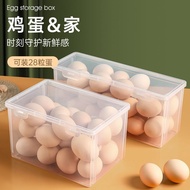Flip Egg Storage Box Refrigerator Side Door Egg Box Hanging Noodles Noodle Egg Rack Egg Tray Transpa
