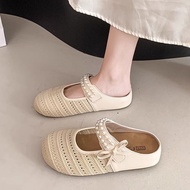 women shoes mary jane shoes Thick-Soled Heightening Mary Jane Sandals - Stylish Women's French Style