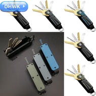 OHWK Keys Fob with Clip, with Screwdriver Modern Key Organizer,  Metal Holds 2-6 Keys Multi-function