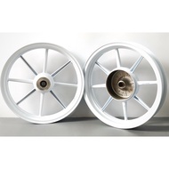 Racing Boy RCB RB8 Mags for Yamaha Mio 125/MX125/Mio i 125 (SP811) 3HOLES. WHITE. 14S