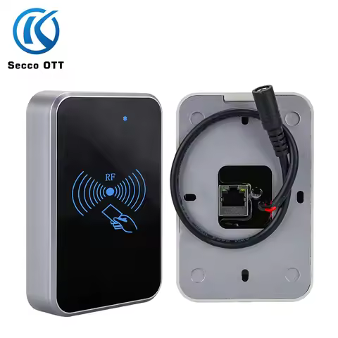 NEW Products TCP IP Network Card Reader 13.56Mhz Ethernet LAN MF1 Port RFID RJ45 Device Support HTTP