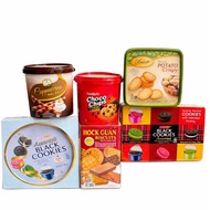 LUXURY PACKAGE CONTAINS 6 HOCK GUAN COOKIES ASSORTED BISCUITS