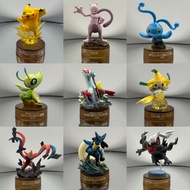 [Secondhand] Pokemon Figure Museum Bottle Cap Mewtwo Celebi Latias Jirachi Deoxys Lucario Darkrai Ka
