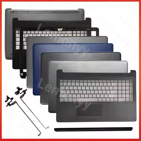 F+ NEW Laptop LCD Back Cover & Front Bezel & Palmrest & Bottom Case For HP 15-DA/DB 15T-DA/DB 250/25
