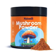 Mushroom Powder Blend (8oz), 10 Mushrooms Complex for Immune, Energy & Brain, Mushrooms Extract Supp