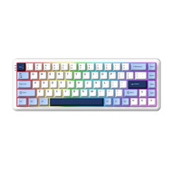 เอแจ๊ส คีย์บอร์ดเกมมิ่ง AK680 MAX HE HIFI สีขาว